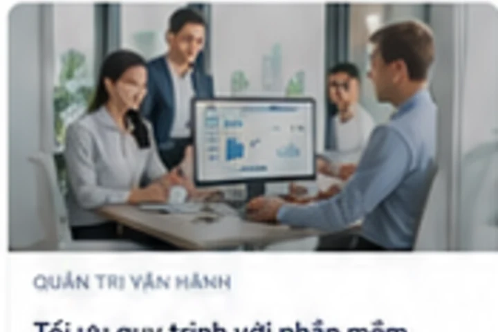Tối ưu quy trình với phần mềm quản trị doanh nghiệp